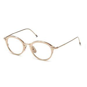 Thom browne gold eyeglasses